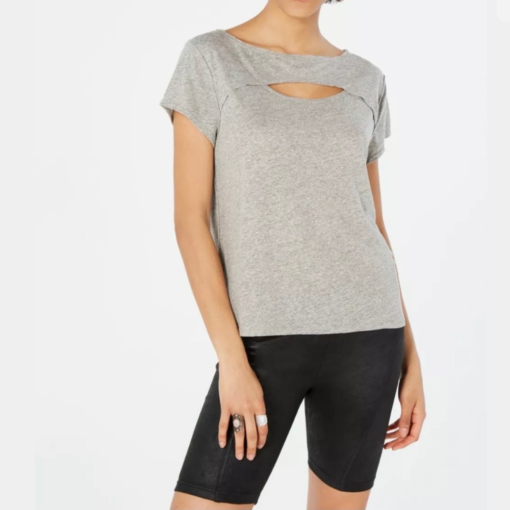 Free People Cut-Out T-Shirt